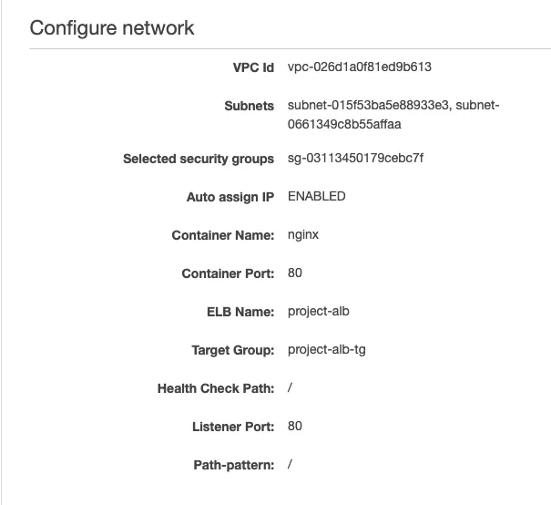 How to Deploy a Flask Application Using NGINX on AWS ECS — Part 3 tutorial screenshot 18